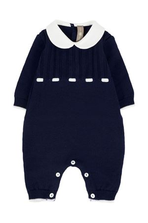 blue wool romper LITTLE BEAR KIDS | 2125BLULATTE